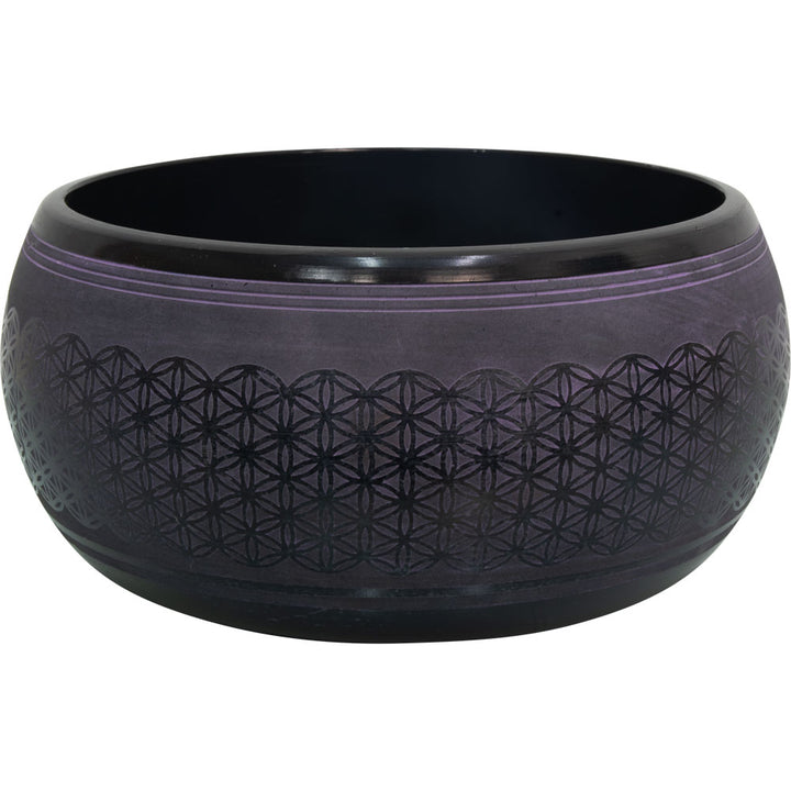 Singing Bowl 9.5" - Flower of Life