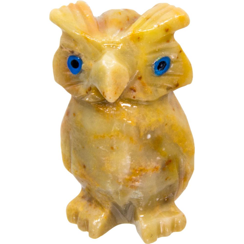 Spirit Animal - Owl, 1.25-inch (Dolomite)