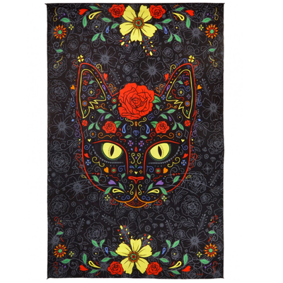 3D Sugar Kitty Tapestry 60"x90" (T35)