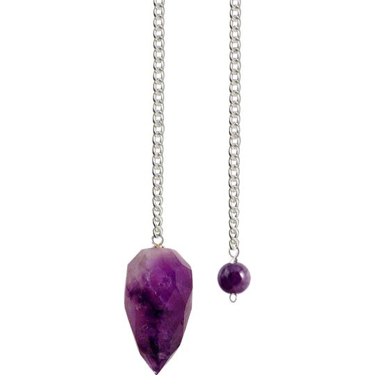 Light Diffuser Amethyst Pendulum (P8)