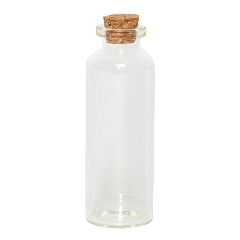 Glass Jar with cork lid (1.5 oz) - large