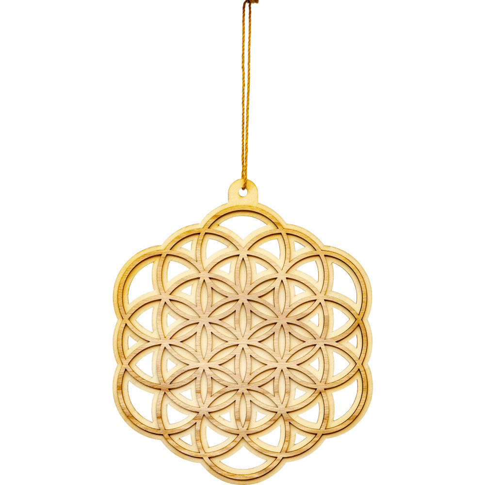 Wood Wall Decor Flower of Life