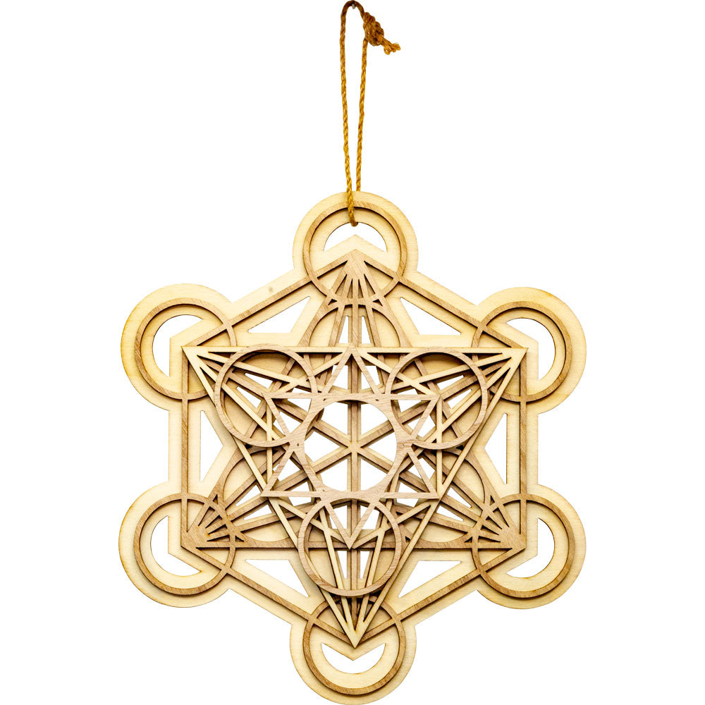 Wood Wall Decor Metatron