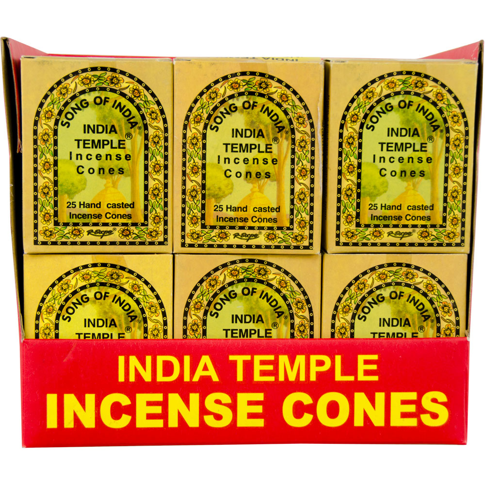 India Temple Cone Incense