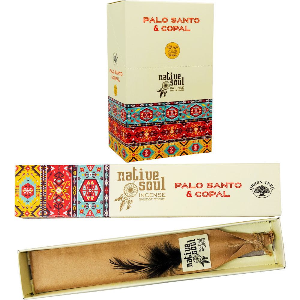 Native Soul Palo Santo and Copal Stick Incense (15 gr)