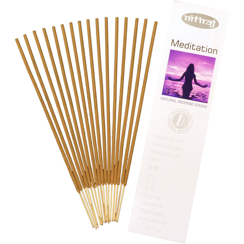 Nitiraj Platinum Stick Incense - 25 grams