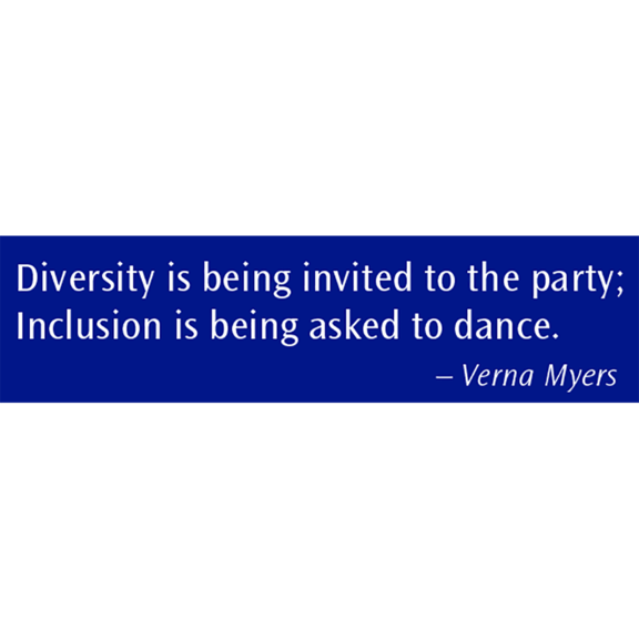 Diversity Inclusion Bumper Sticker (Q-8)