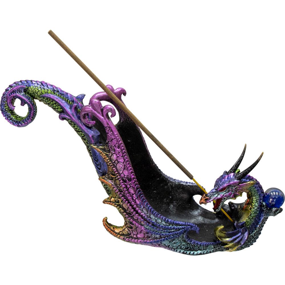 Dragon with Sphere Incense Holder