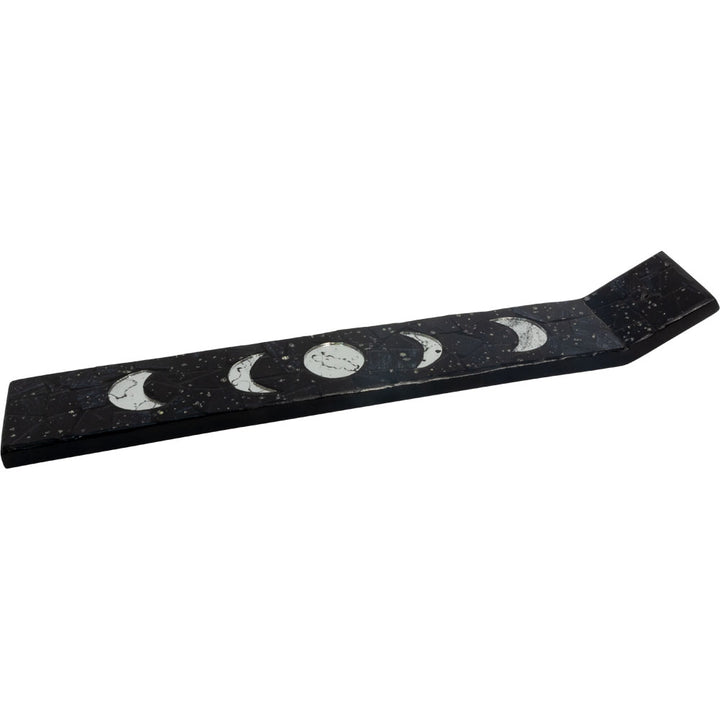 Moon Phases Glass Mosaic Incense Holder (Large)