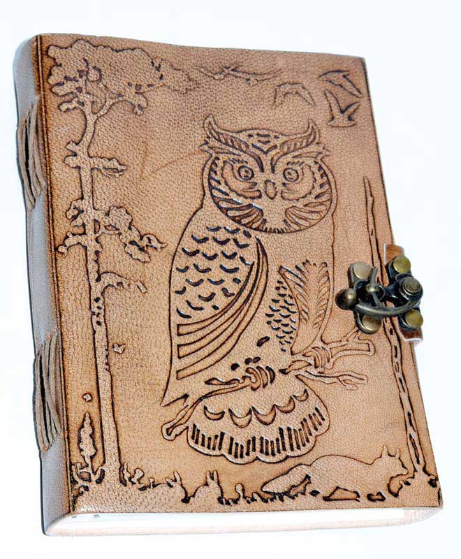 Owl Journal with Latch