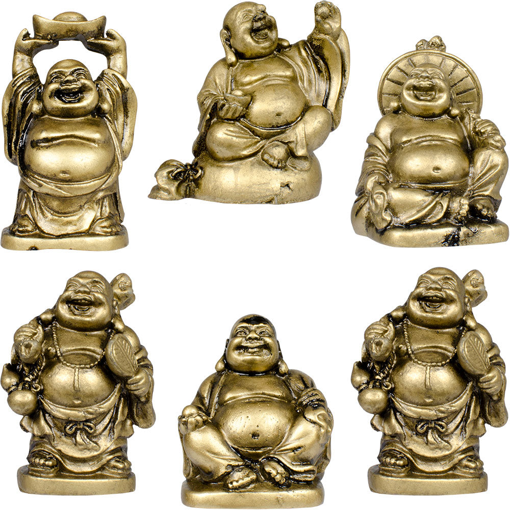Buddha-Gold-2" (6-pack)