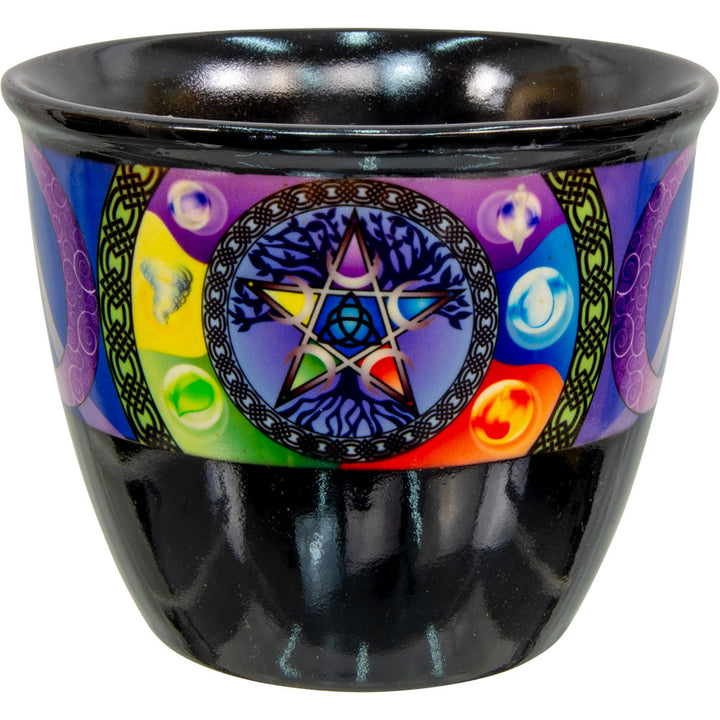 CLEARANCE Large Ceramic Smudge Pot