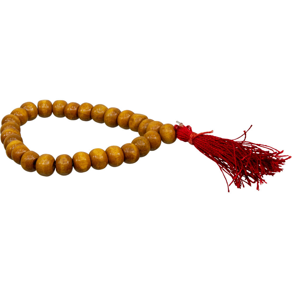 Elastic Sandalwood Mala Bracelet