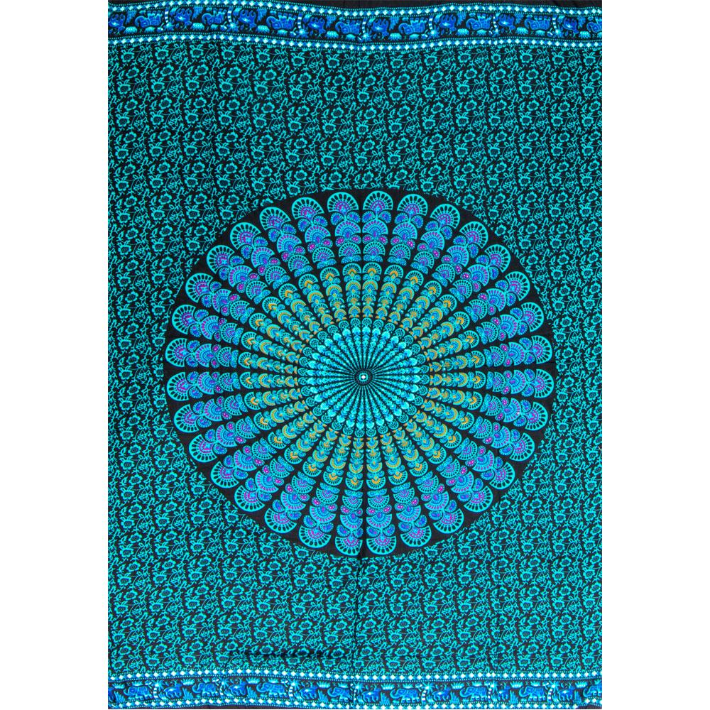 Blue Mandala - Rayon Sarong 45"x62" (J)