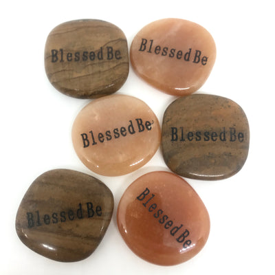 Engraved Words- Worry Stone