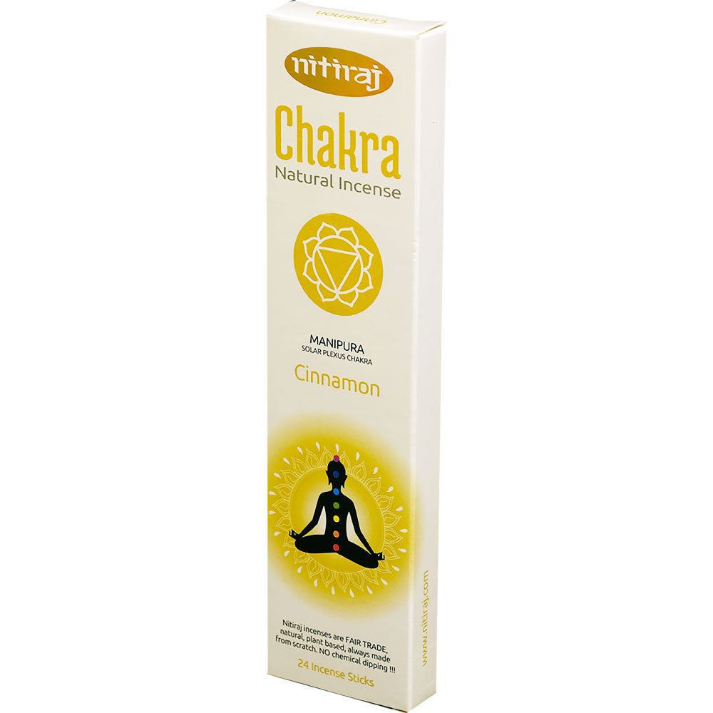 Nitiraj Chakra Stick Incense - 25 grams