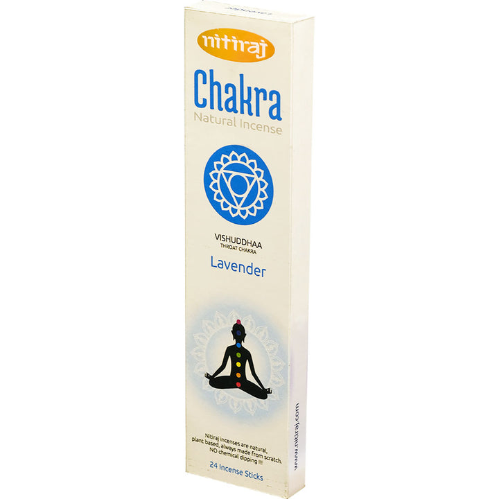 Nitiraj Chakra Stick Incense - 25 grams