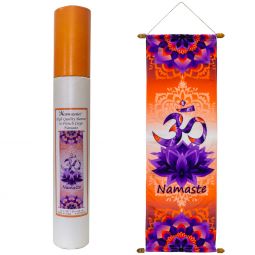 Om Namaste Banner