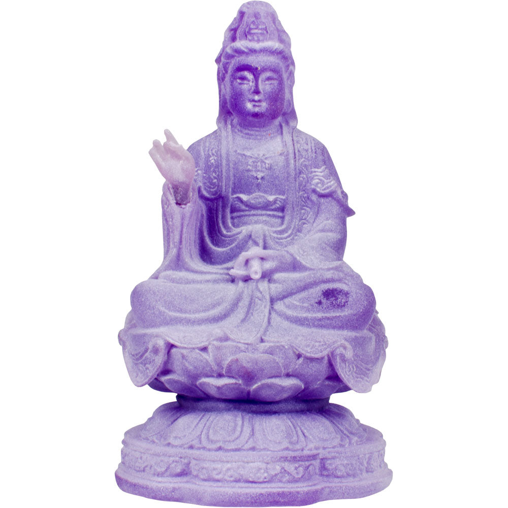 Kwan Yin 4"-Purple