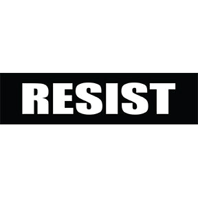 Resist Bumper Sticker(G-10)