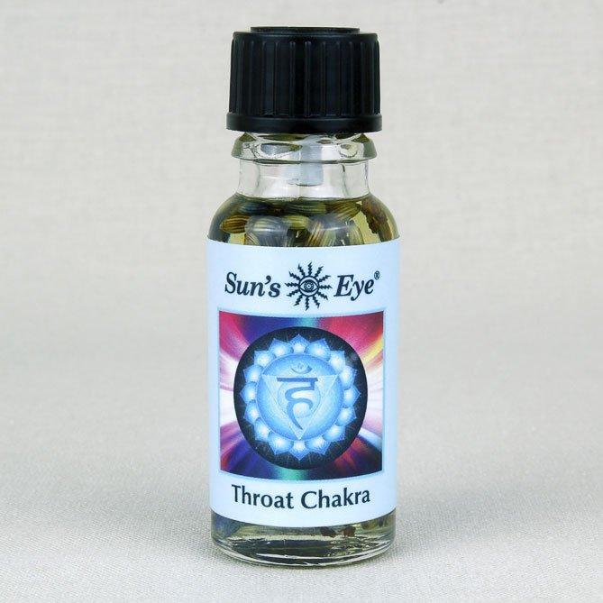 Throat - Sun's Eye Chakra Oil .5 fl oz