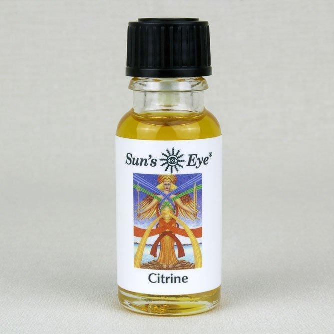 Citrine - Sun's Eye Gemscent Oil .5 fl oz