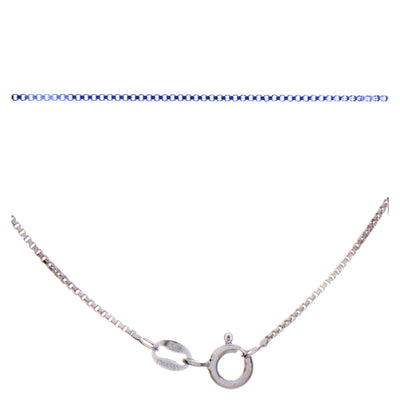 Box Chain in Sterling Silver