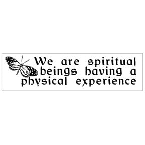 Spiritual Beings Bumper Sticker (K-5)