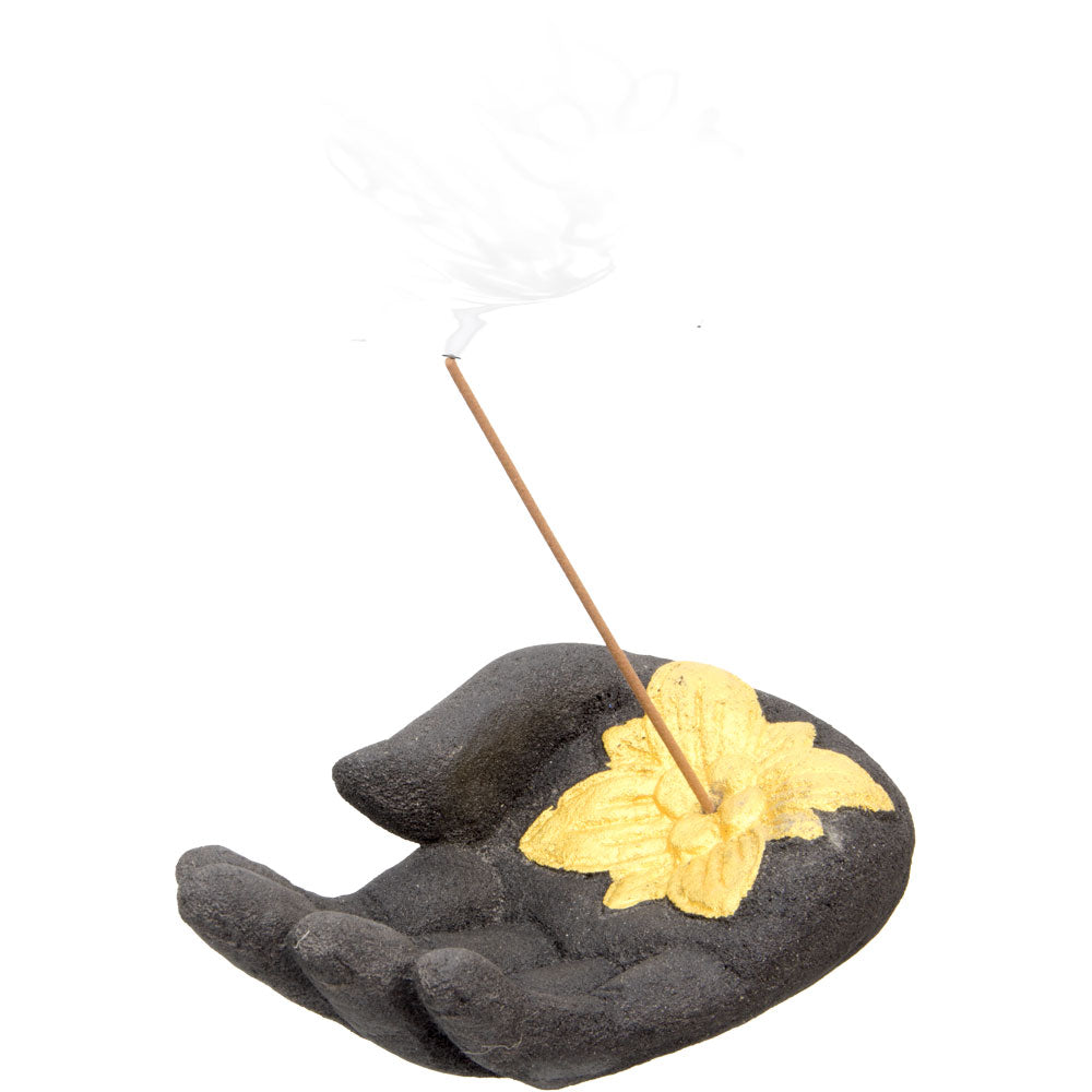 Volcanic Stone Hand Incense Holder