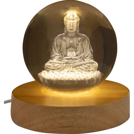 Crystal Ball - Buddha