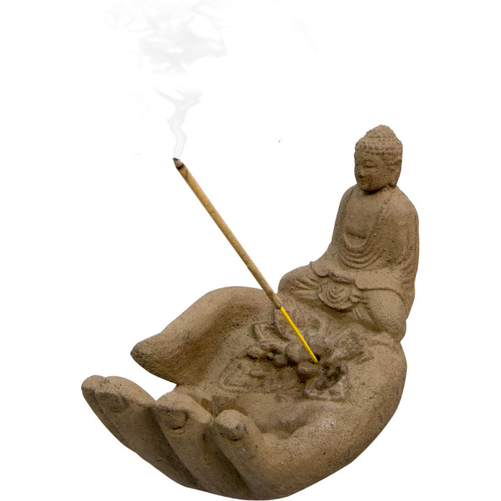 Volcanic Stone Hand Incense Holder