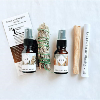L+L Clearing and Blessing Mist and Smudge Mini Kit