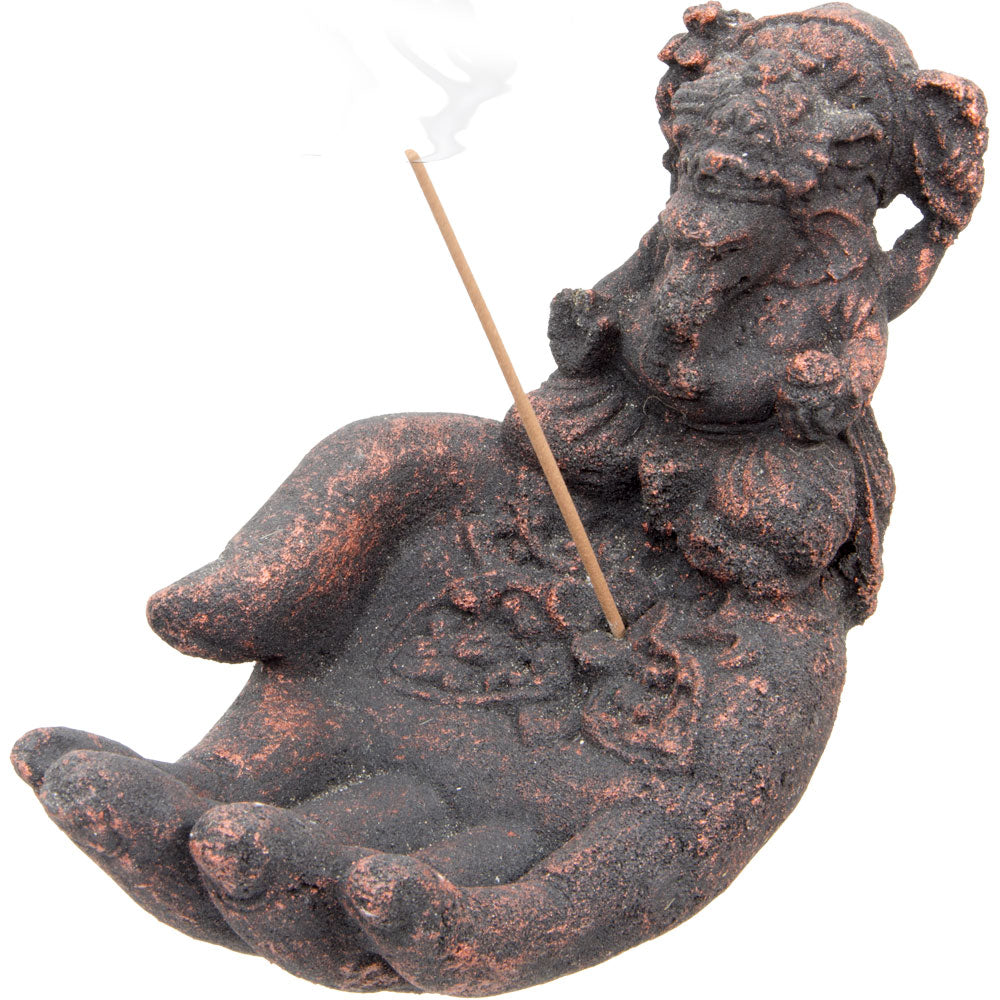 Volcanic Stone Hand Incense Holder