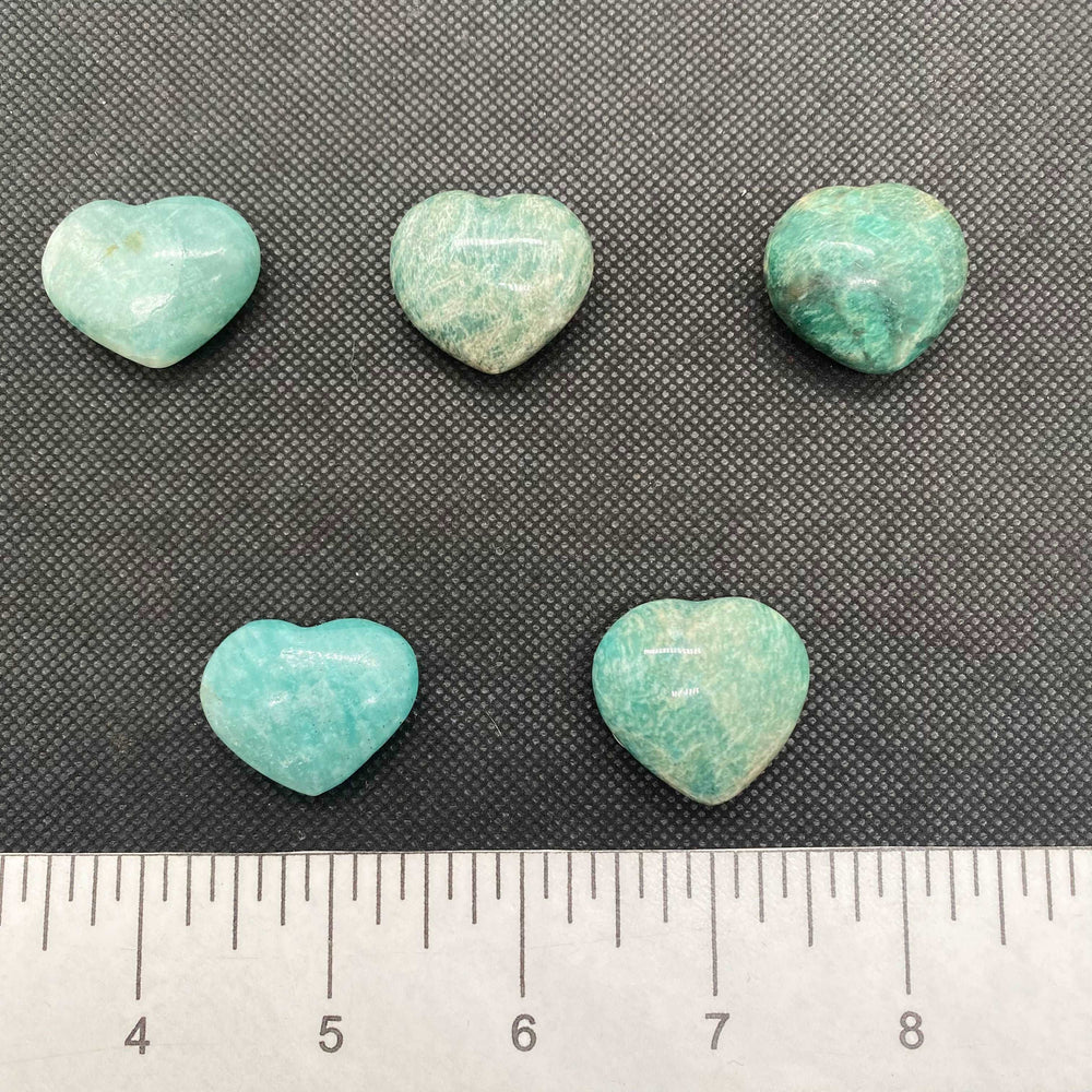 Amazonite Heart HT26-1