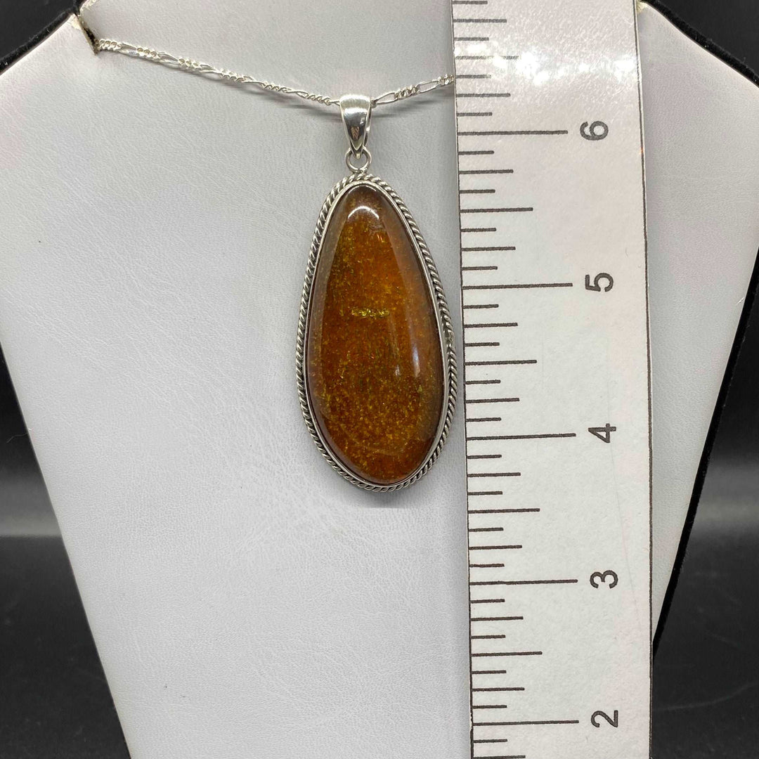 Amber SS Pendant-TM1506