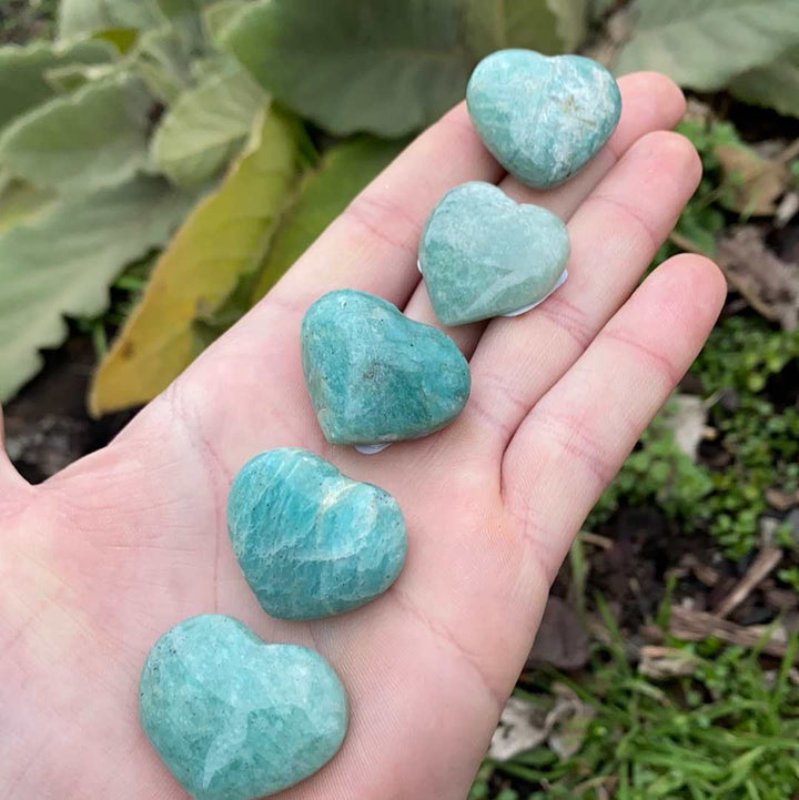 Amazonite Heart HT26-2