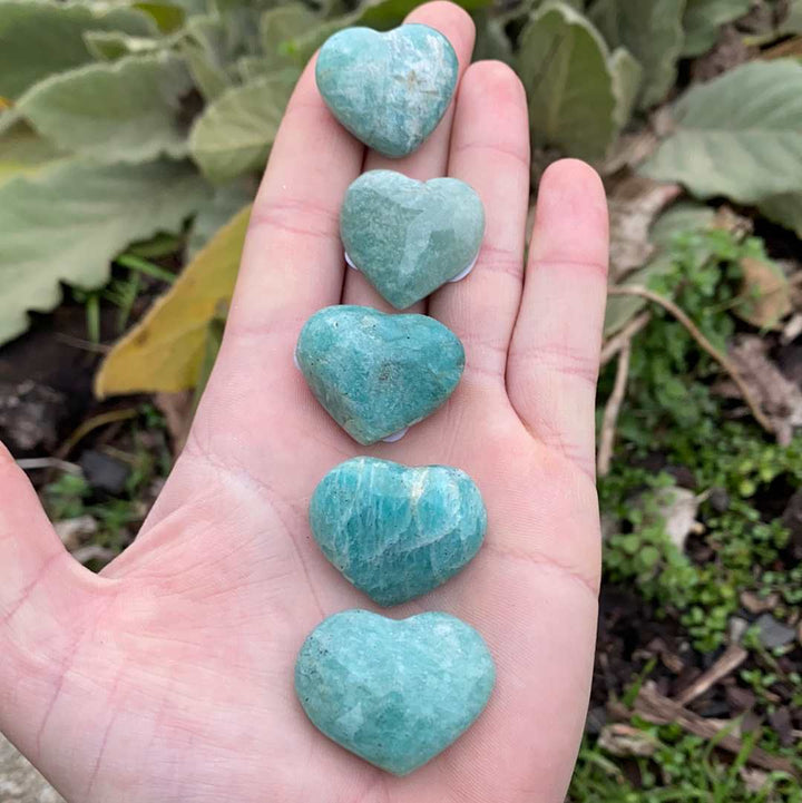 Amazonite Heart HT26-2