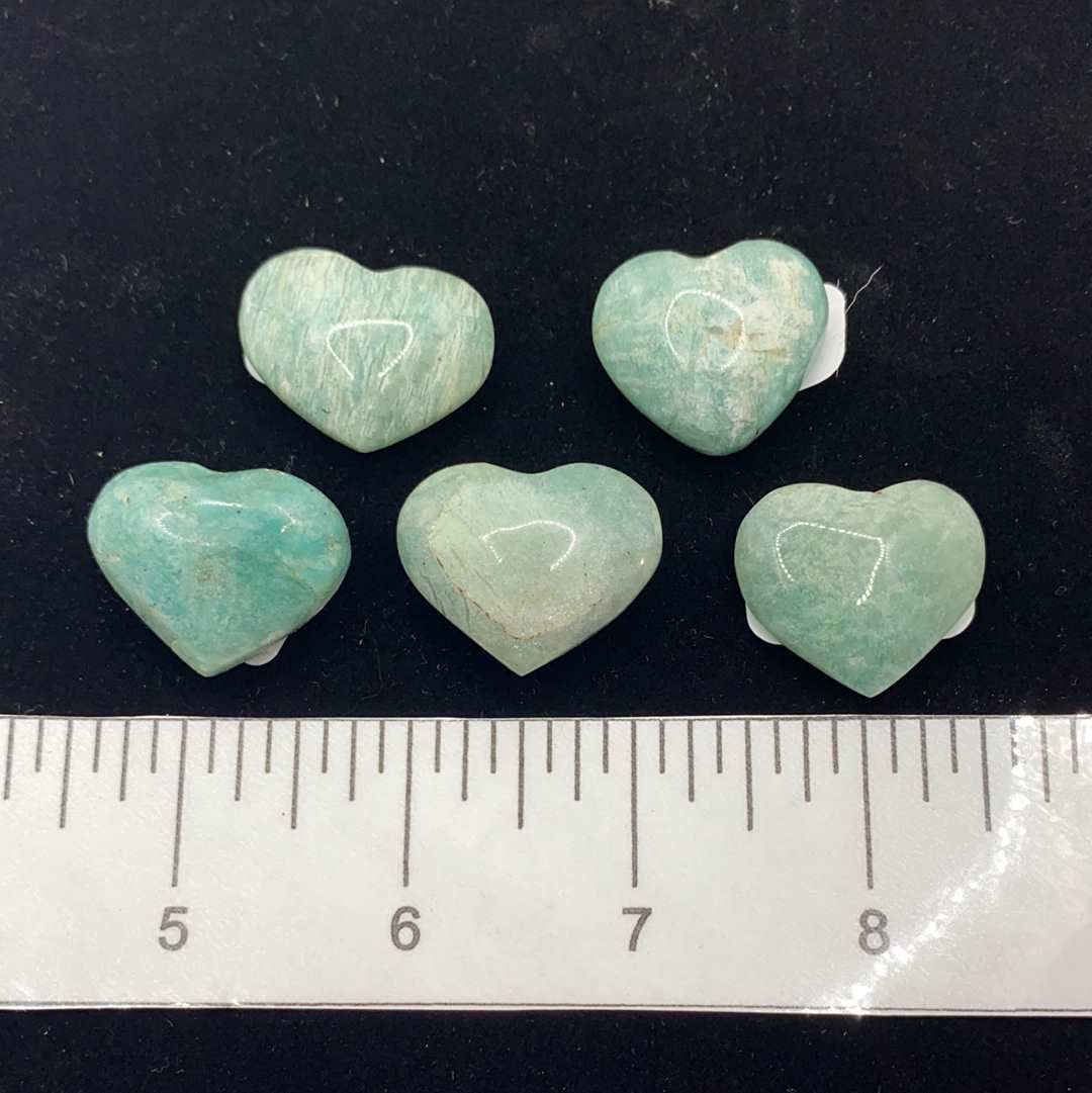 Amazonite Heart HT26-2