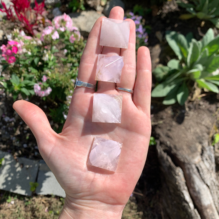 Rose Quartz Pyramid PY1-7