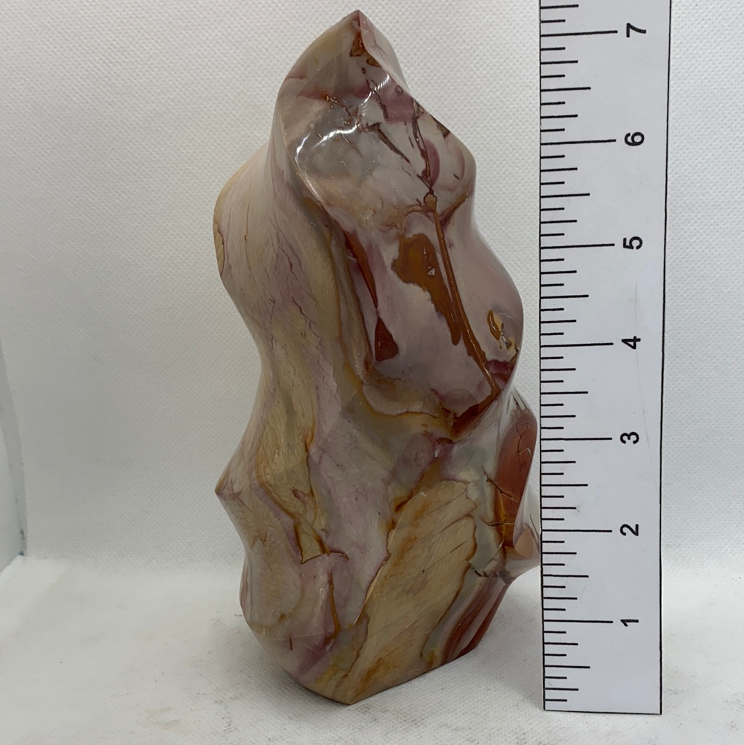 Polychrome Jasper Flame Cut-FM3-3