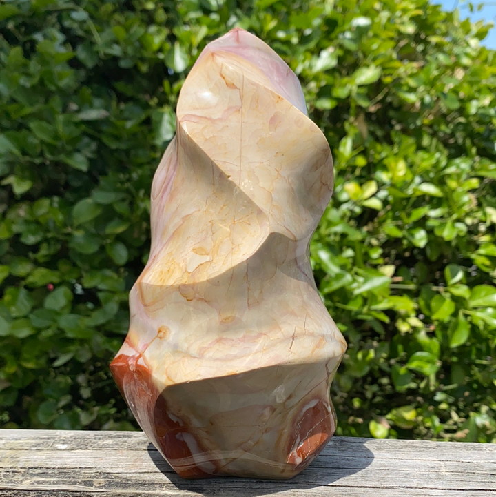 Polychrome Jasper Flame Cut-FM3-3