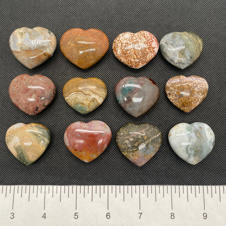 Ocean Jasper Heart HT22-3