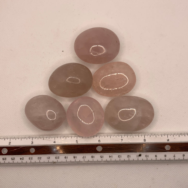 Rose Quartz Palm Stone PS20-3