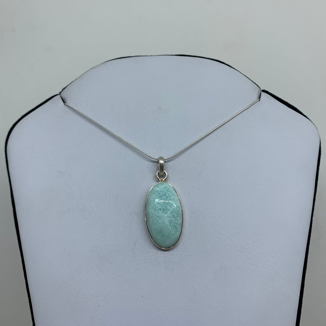 Larimar Pendant SS P5