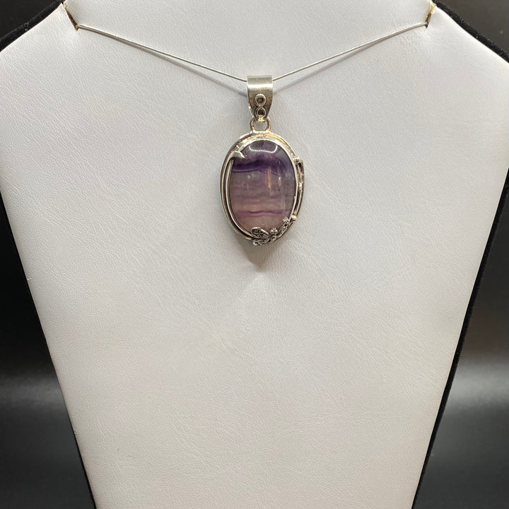 Fluorite SS Pendant-TM225