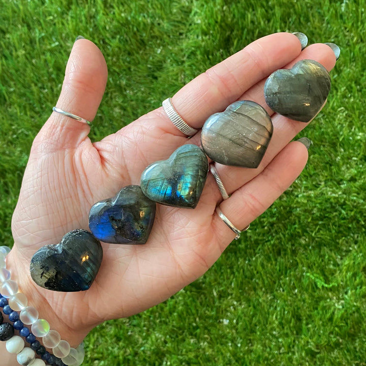 Labradorite Heart HT28-2