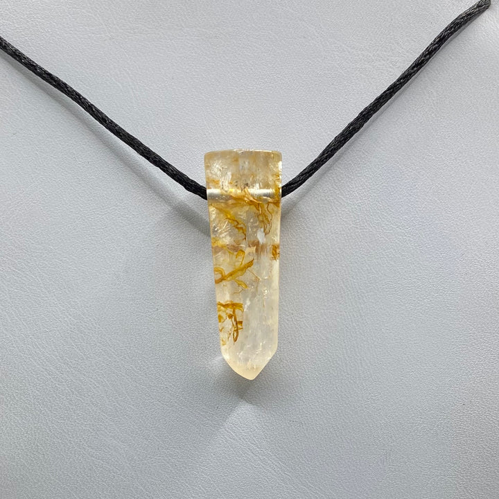 Drilled Point Pendant