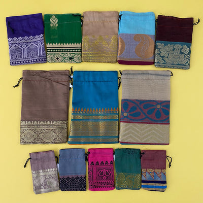 Upcycled Sari Bag