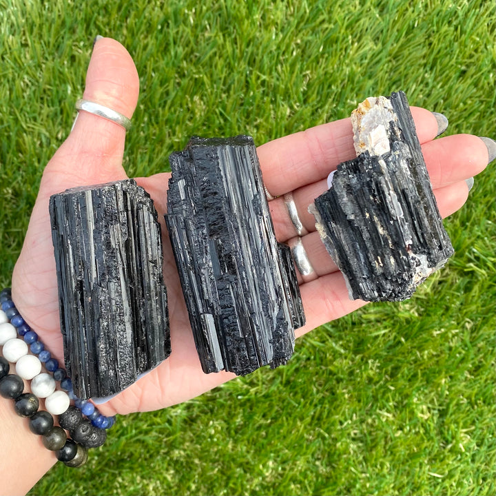 Black Tourmaline Chunk-BTM1-2