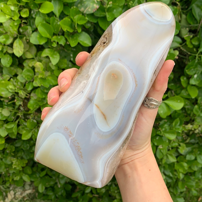 Banded Agate Free Form-FF12-1